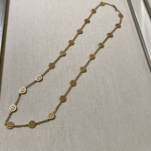 Vintage Ben Amun Monogram Rope Necklace